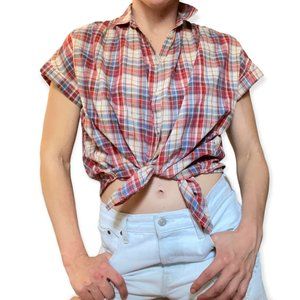 Madewell Plaid Blouse